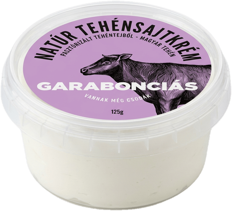 Garabonciás tehén sajtkrém 125 g