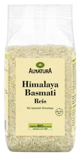 Alnatura Organic Basmati Rice (0.5 kg)