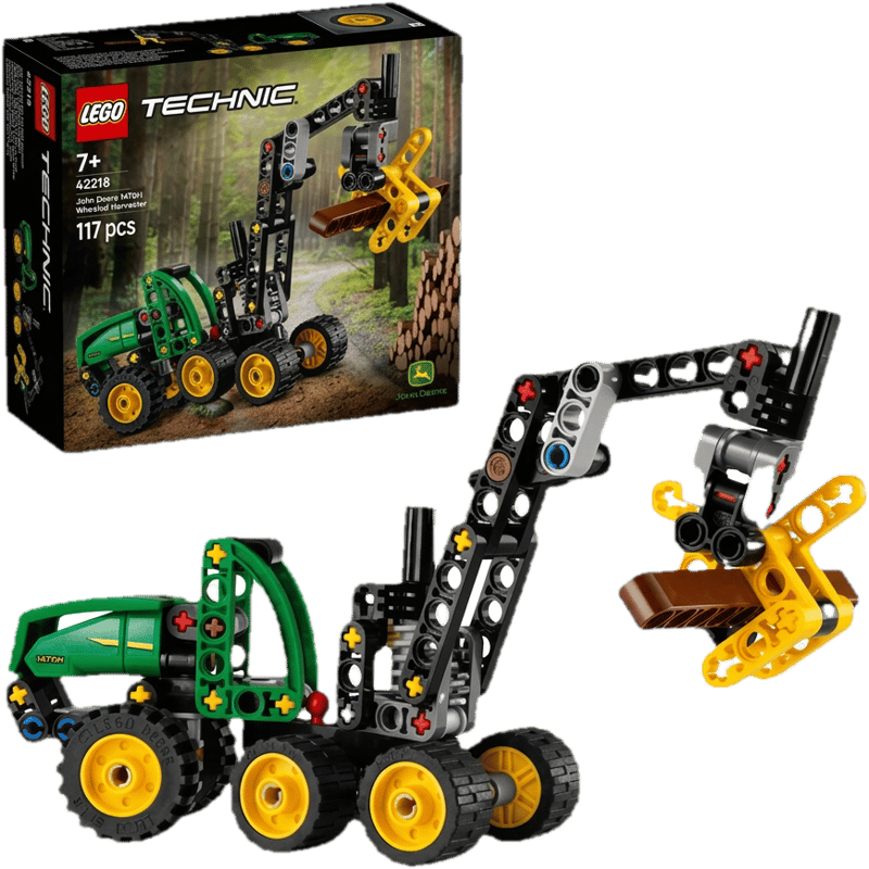 John Deere 1470H wheeled harvester