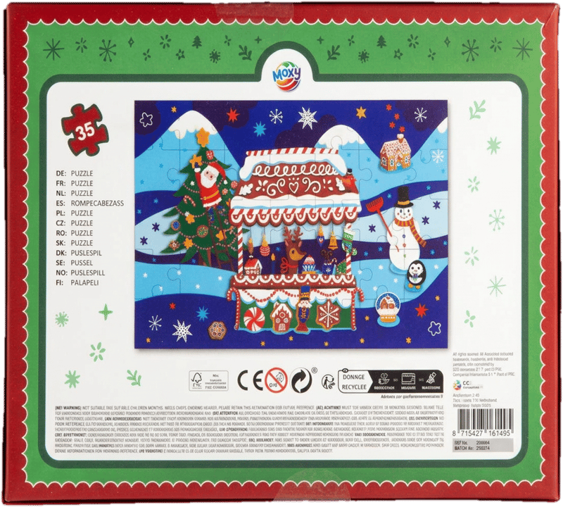 XMAS PUZZLE IN SHOEBOX