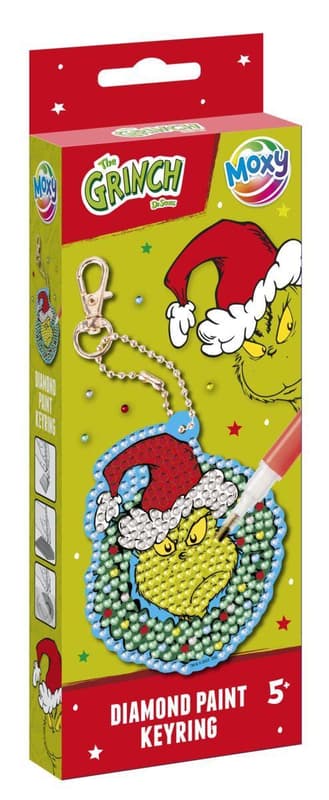 THE GRINCH MYO DIAMOND PAINTING KEYRING