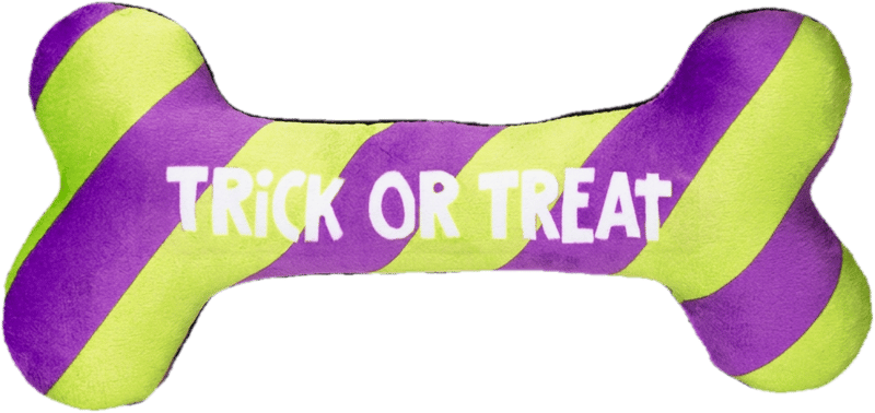 Beeztees Halloween plüss kutyajáték, csont, 22 cm