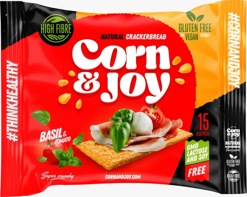 Corn&Joy kenyér Paradicsom-Bazsalikom