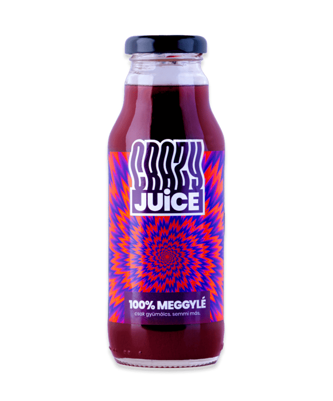 Crazy Juice 100% meggylé