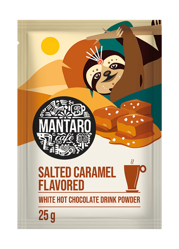 Mantaro White Hot Chocolate Salted caramel
