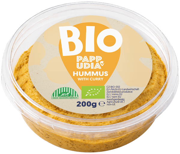 Pappudia Bio Hummusz curry