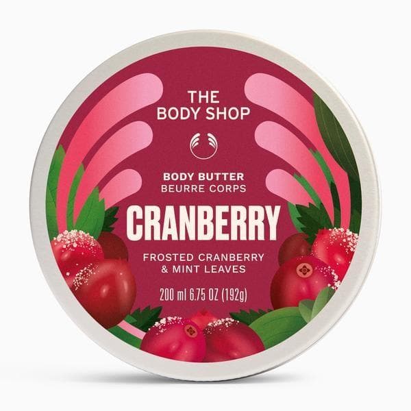 BODY BUTTER CRANBERRY MINT 200ML A0X