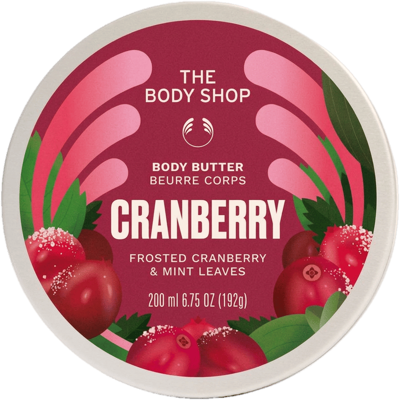 BODY BUTTER CRANBERRY MINT 200ML A0X