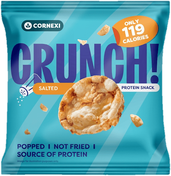 Cornexi Crunch protein snack sós