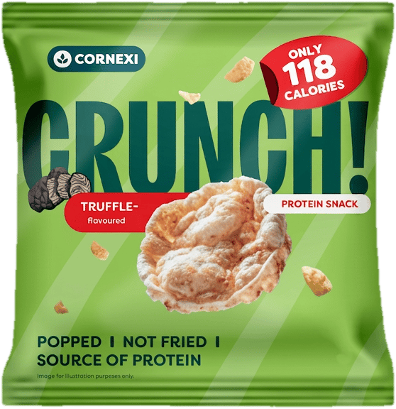 Cornexi Crunch protein snack szarvasgombás