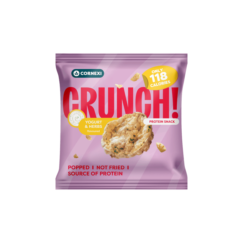 Cornexi Crunch protein snack johurtos zöldfűszeres