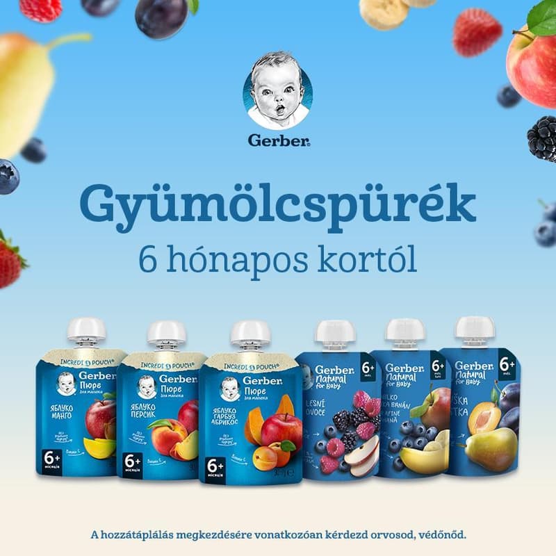 Nestlé Gerber apple-mango fruit puree