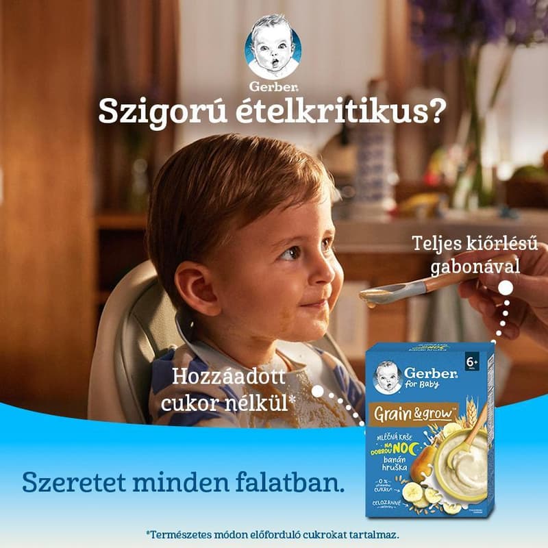 Nestlé Gerber Banana and Pear Milk Porridge