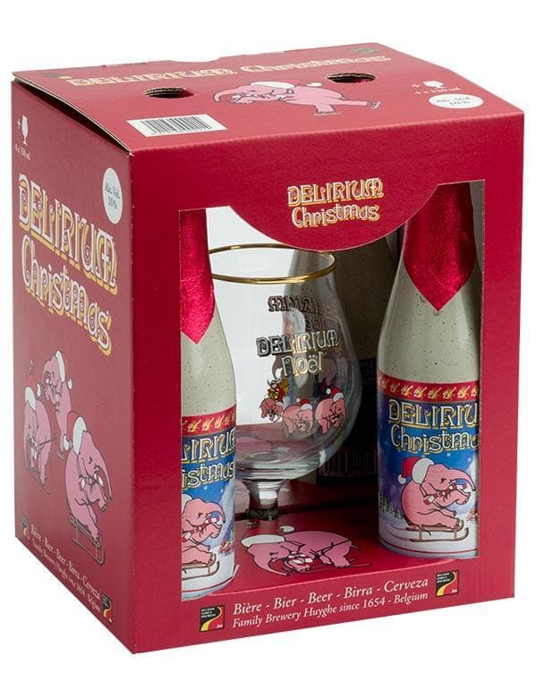Delirium Christmas 4*0,33+pohár