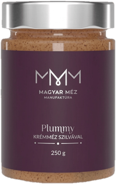 Magyar Méz Manufaktúra PLUMMY plum-cinnamon creamed honey