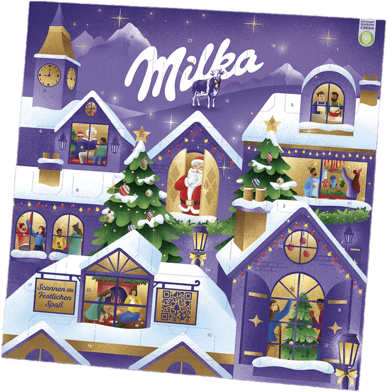 Milka Magic adventi kalendárium