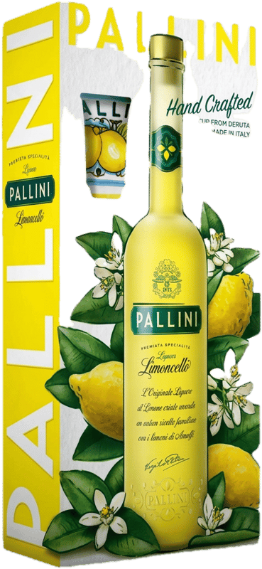 Pallini Limoncello (Gift Box + Glass) [0,5L|26%]