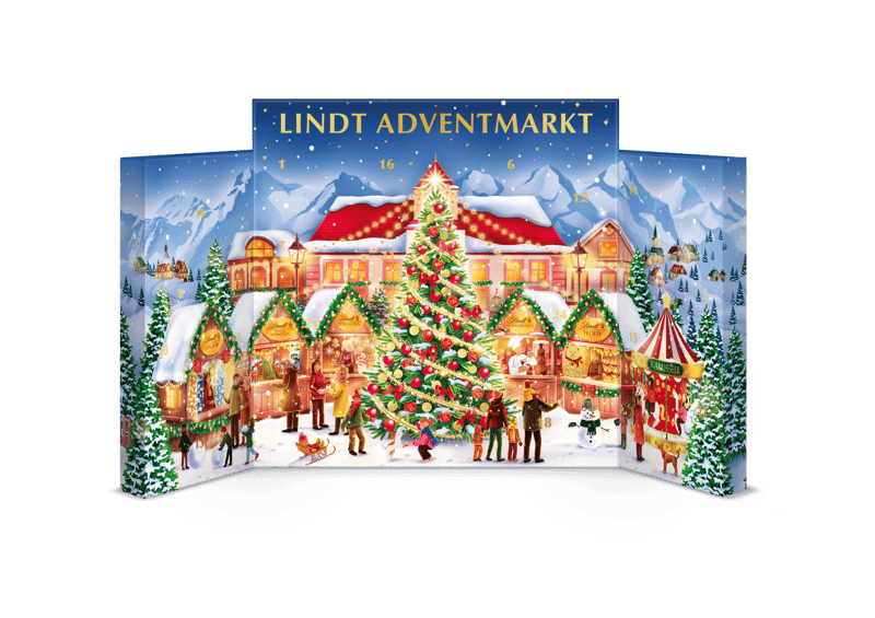  Lindt Adventi vásár kalendárium