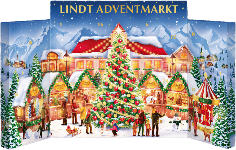  Lindt Adventi vásár kalendárium