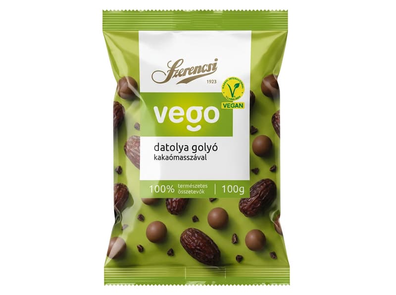 Szerencsi VEGO Datolya golyó natúr