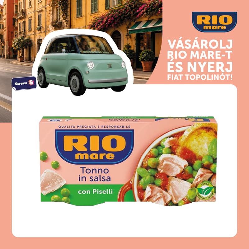 Rio Mare Pronto con Gusto tonhal in sauce with peas 160g*2