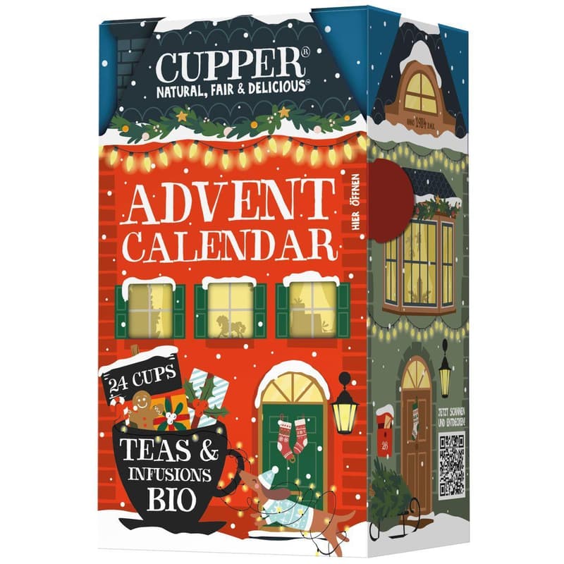 CUPPER Adventi bio teakalendárium