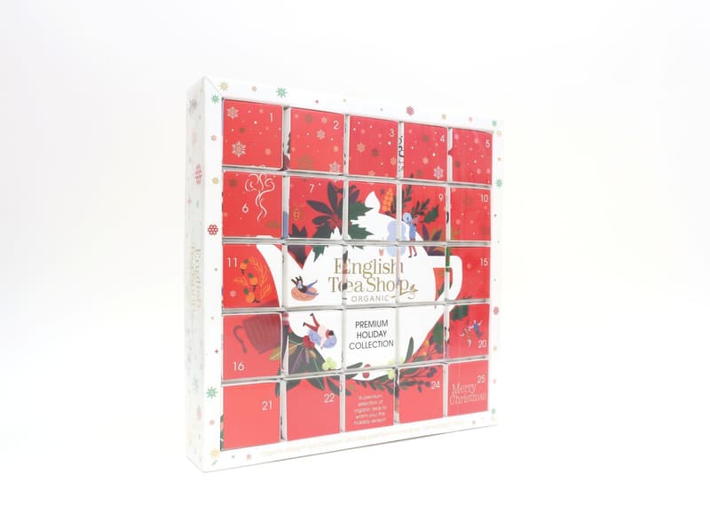 English Tea Shop Adventi kalendárium piros "puzzle" bio teaválogatás