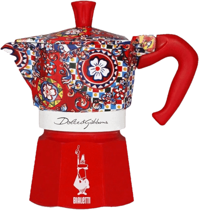 Bialetti Moka Express 3-cup moka pot - Dolce&Gabbana