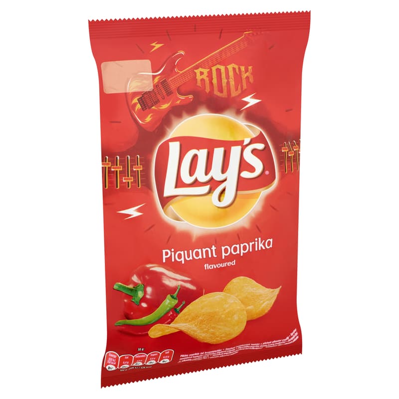 Lay's Rock pikáns paprikás ízű burgonyachips