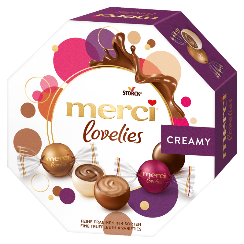 merci lovelies Creamy 7x185g