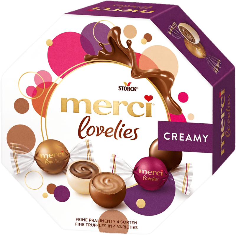 merci lovelies Creamy 7x185g