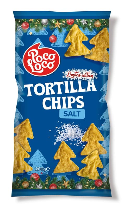 Poco Loco Karácsonyi tortilla chips sós