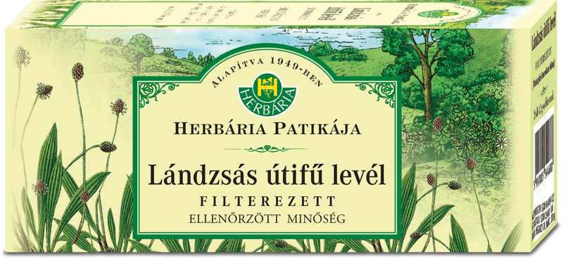Herbária Ribwort Plantain Leaf Tea Bags