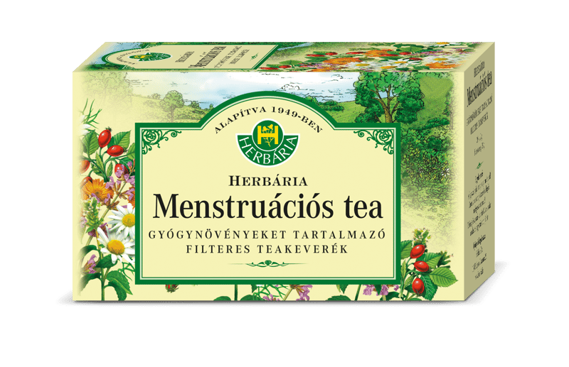 Herbária Menstrual tea blend in tea bags