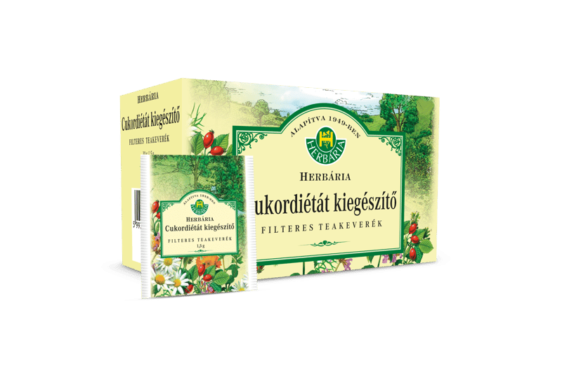 Herbária Tea Blend Supplementing Diabetic Diet in Tea Bags