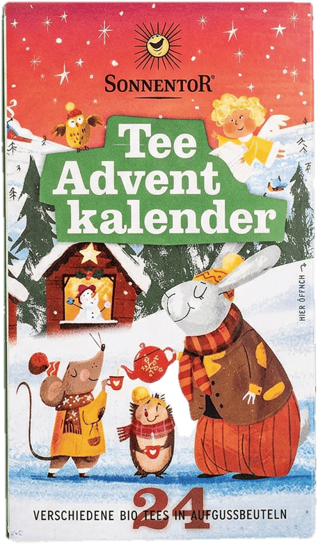 Sonnentor Bio Tea Adventi naptár