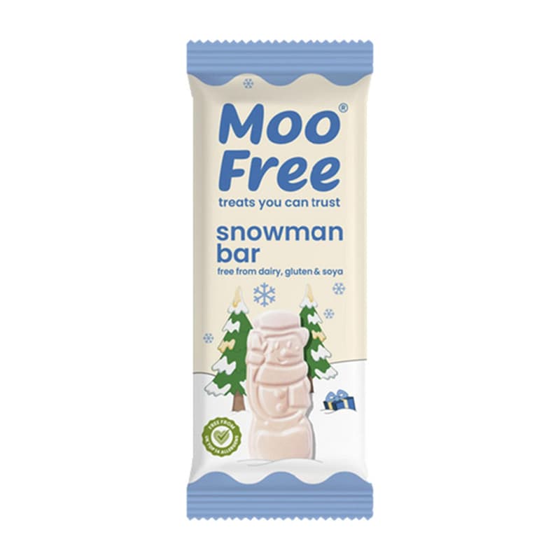 MOO FREE Dairy Free Snowman