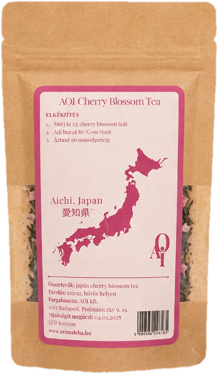 AOI Matcha Cherry blossom tea