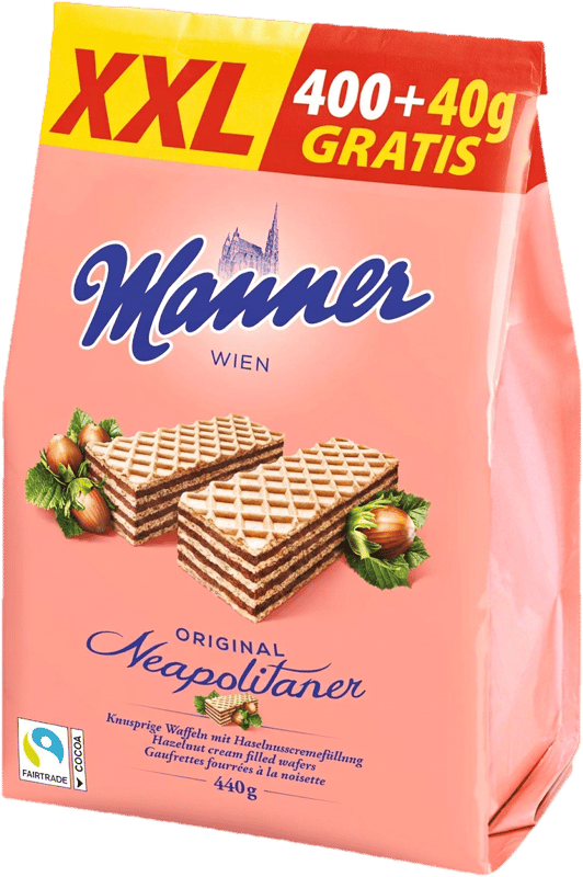 Manner XXL mogyorós ostya