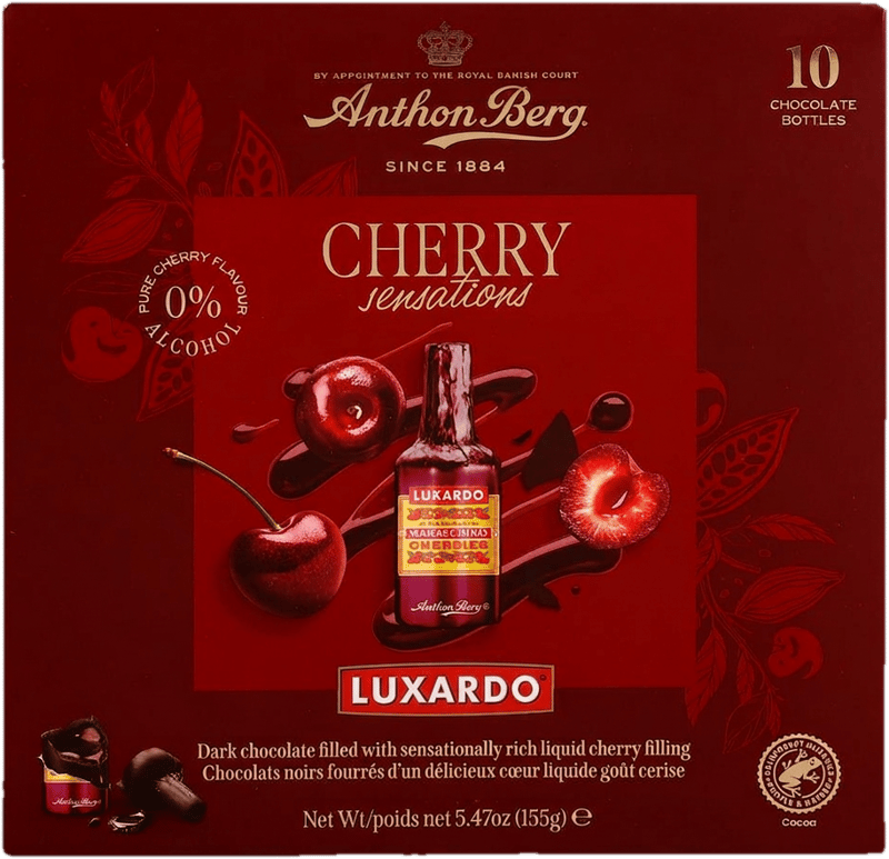 Anthon Berg Luxardo Sensations meggylikőrös desszert