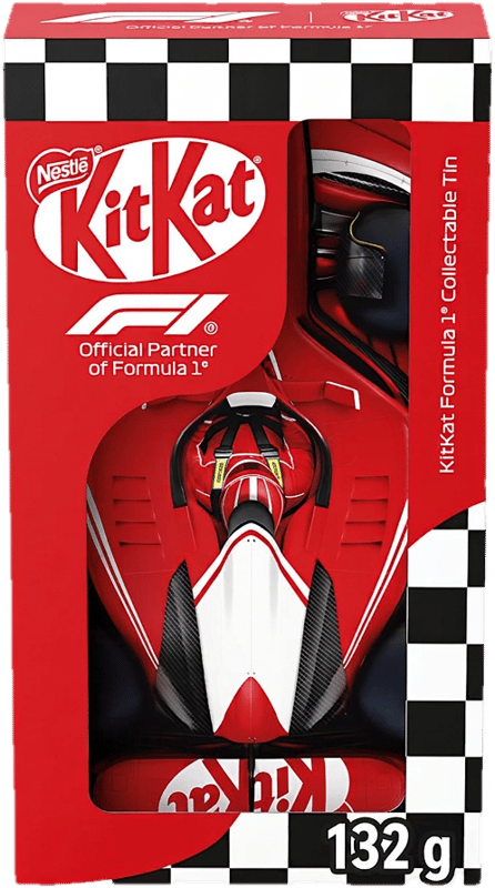 KITKAT F1 Fémdoboz 12x132g