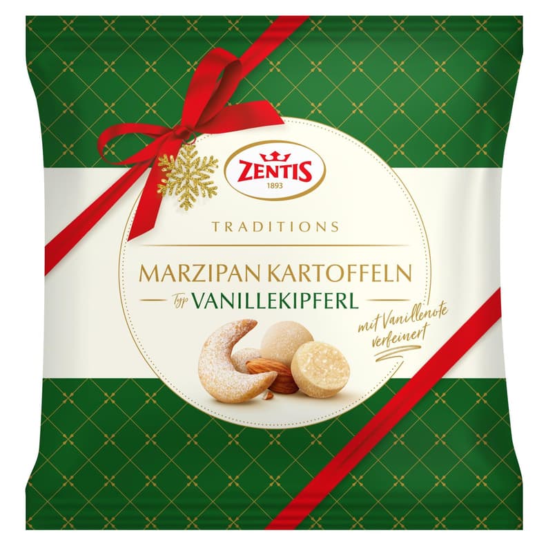 Zentis Marzipan Potatoes with Vanilla Kipferl 100g