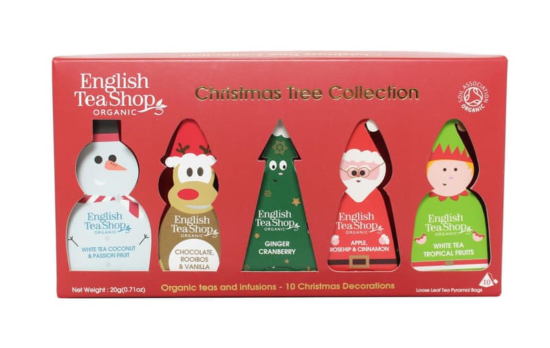 English Tea Shop Karácsonyi mesefigura (Xmas Tree) díszek bio teaválogatás
