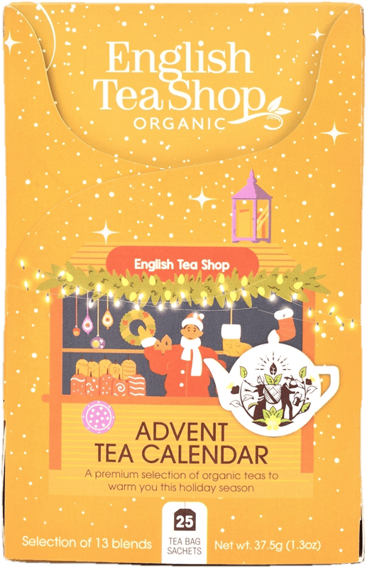 English Tea Shop Adventi kalendárium filteres bio teaválogatás-GOLD