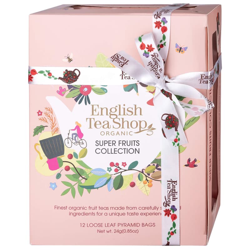 English Tea Shop Gyümölcsös bio teaválogatás - Peach fuzz