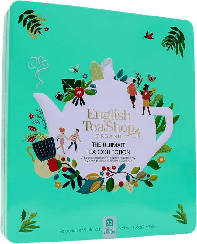 English Tea Shop Kézzel válogatott ínyenc bio teaválogatás (tűrkíz kék)