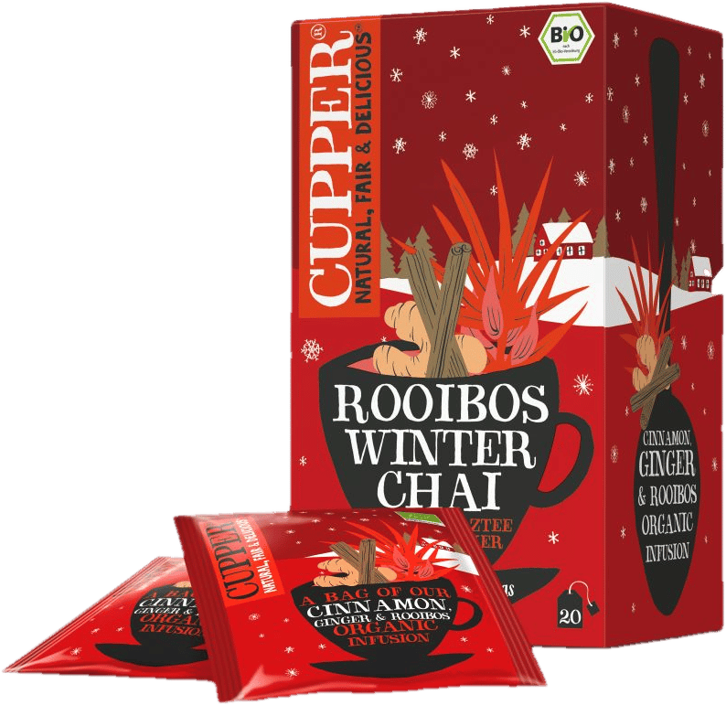 CUPPER Winter Rooibos Chai - Xmas Limited Edition - Téli chai bio tea