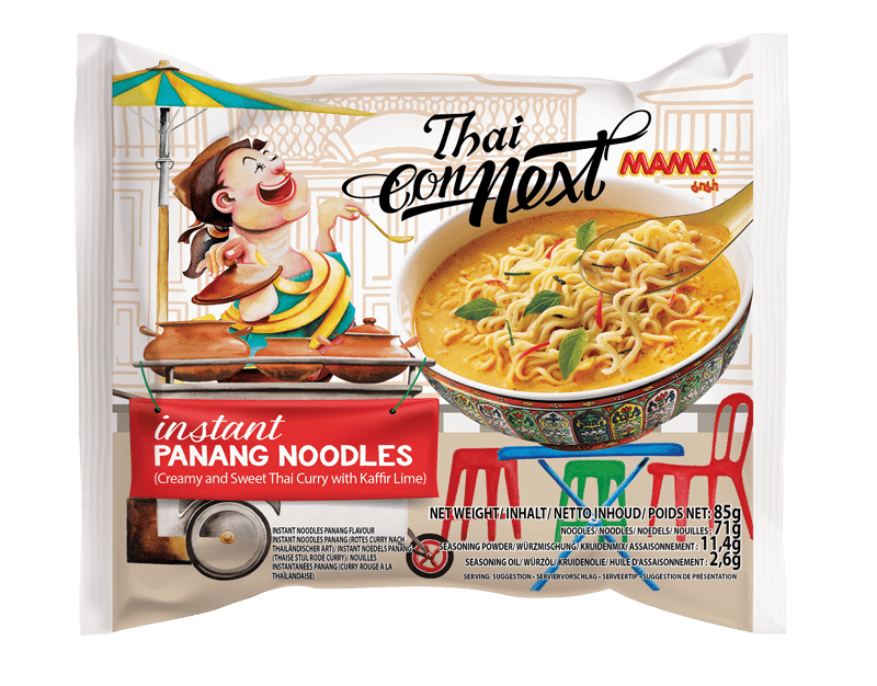 MAMA Thai Connext Panang instant noodle dish
