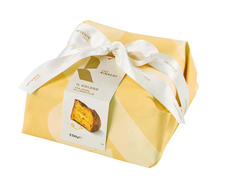 Casa Rinaldi Panettone filled with limoncello cream