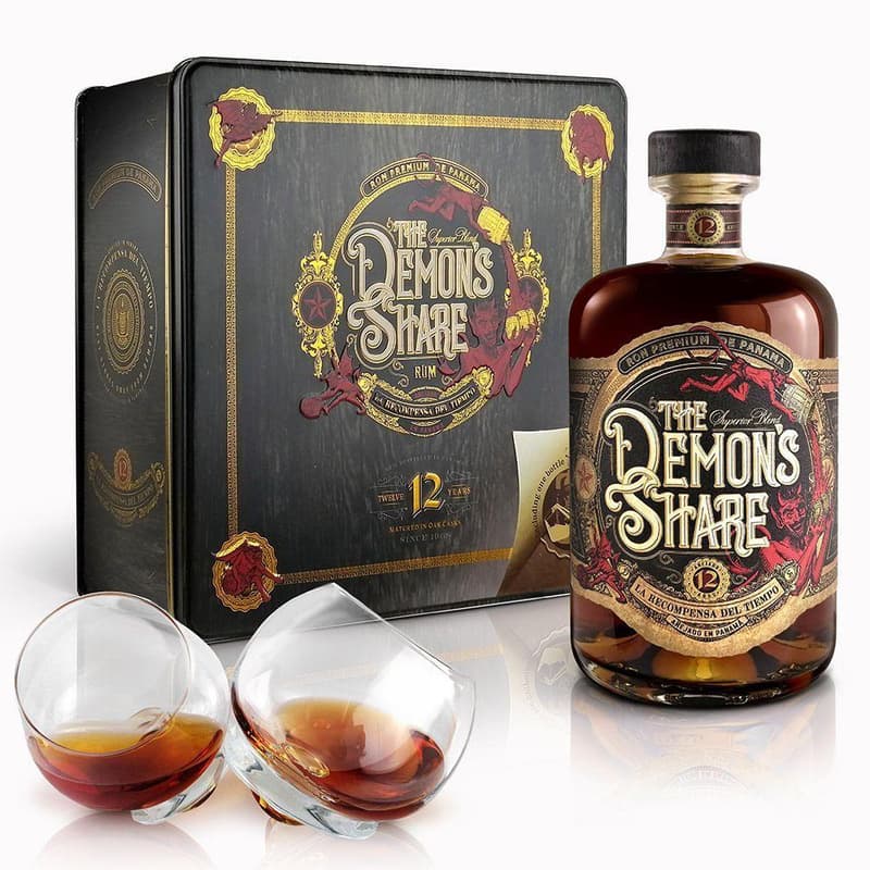 The Demons Share 12y 2 glasses